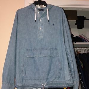 Polo Ralph Lauren denim pullover tee
